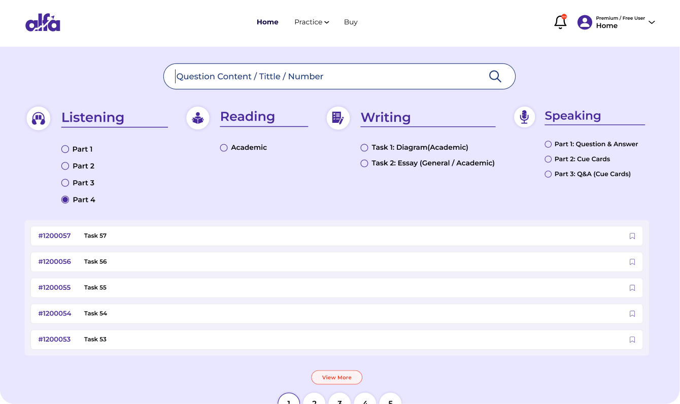 Alfa platform overview