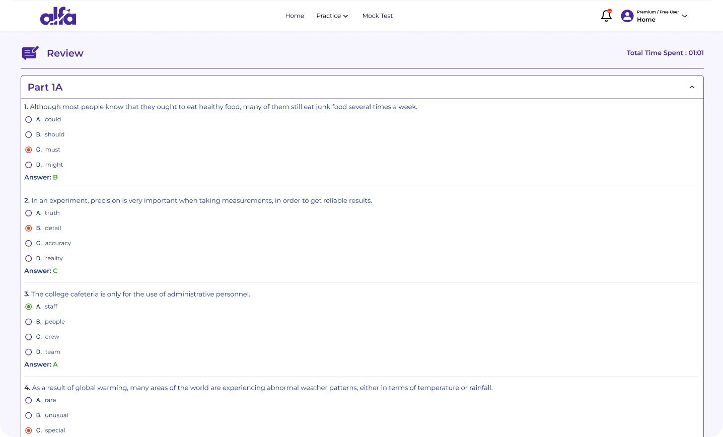 LanguageCert AI evaluation dashboard
