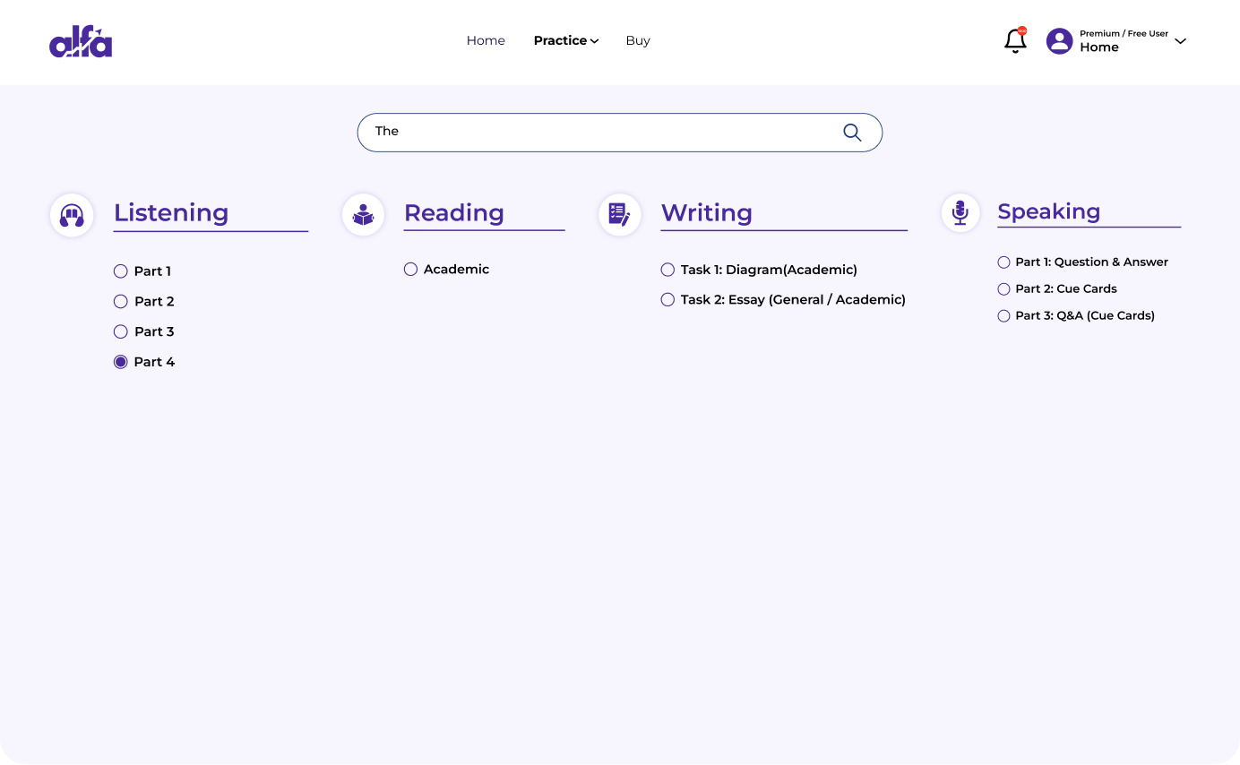 LanguageCert Exam Format and Mock Test Dashboard LanguageCert exam dashboard with mock tests, exam sections, and performance tracking